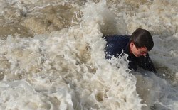 beach surf push-up fully clothed