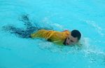SWIM STROKES, FRONT CRAWL, 6
Breathe in before you bring your arm forward and exhale under water, 6